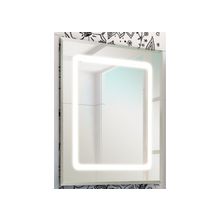 Акватон Зеркало Римини 100 белое вертикальное расположение (Акватон)