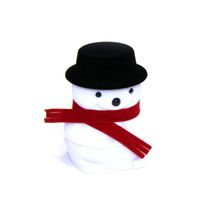 Футляр "снеговик в шляпе"