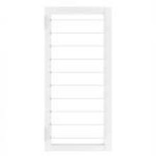 Umbra Жалюзи раздвижные expansa белые арт. 1009842-660