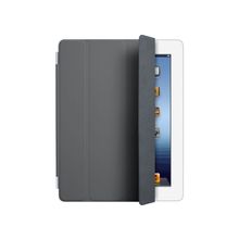 Чехол-обложка для Apple iPad Smart Cover Dark Gray (полиуретан, тёмно-серый) p n: MD306ZM A