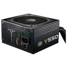 cooler master (cooler master power supply v550, 550w, atx, 135mm, 6xsata, 2xpci-e(6+2), apfc, 80+ gold) rs550-afbag1-eu