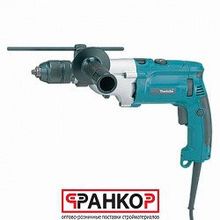 Дрель ударная электрическая "Makita" HP2071F, 1010Вт, БЗП   HP2071F