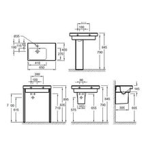 Раковина Jacob Delafon Odeon UP E4757G-00