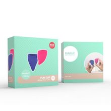 Fun Factory Набор менструальных чаш Fun Cup Explore Kit (разноцветный)