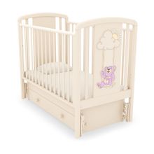 Кроватка Жаклин Мишка на качелях с маятником