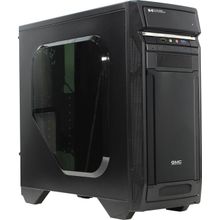 Корпус   Miditower GMC B6 Shiny ATX без  БП с окном