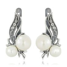 Серьги с жемчугом, Magia di Natura (арт. 57024-3026)