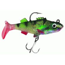 Виброхвост оснащенный Super Live Perch 60мм, 9г, 08, 3шт. GRFish