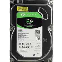 Жёсткий диск  HDD 500 Gb SATA 6Gb s Seagate Barracuda   ST500DM009   3.5"  7200rpm 32Mb