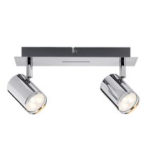 Paulmann. 60183 Светильник настенно - потолочный Rondo LED Balken 2x3,5W GU10, хром