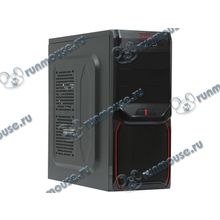 Корпус Miditower Aerocool "V3X Advance Devil Red Edition", ATX, черно-красный (600Вт) [133787]