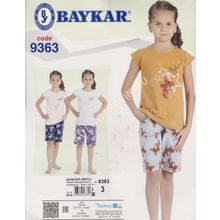 Пижама для девочек - Baykar - 9363