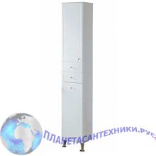 Пенал для ванны Акватон ДОМУС белый 1A122003DO01L левый