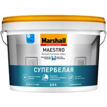 Marshall Maestro Белый Потолок Люкс 2.5 л белая