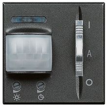 Выключатель с датчиком движения AXOLUTE, до Вт, антрацит |  код. HS4432 |  Bticino