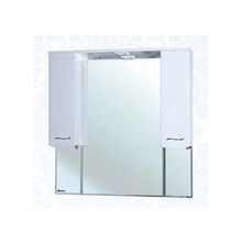 Мари-105 зеркало шкаф, 101 см, белое, Bellezza