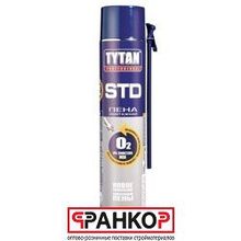 Пена монтажная бытовая  летняя  750 мл. "Tytan professional STD" (12 шт уп.)   21116