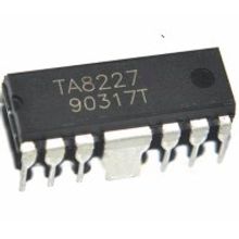 TA8227, Микросхема УНЧ2 х 3Вт 9В 3 Ом, 20…20000Гц, [DIP-12]