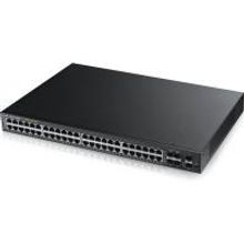 ZyXEL GS2210-48HP управляемый PoE-коммутатор, Gigabit Ethernet, 48 разъемов RJ-45, 4 SFP-слота