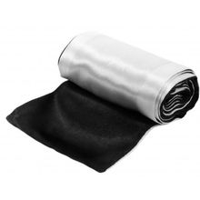 Джага-Джага Черно-белая атласная лента для связывания - 1,4 м. (черный с белым)