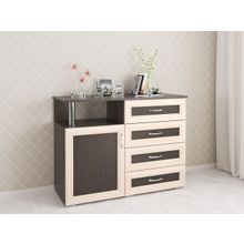 ТЭКС Комод Катрин 8 Венге Дуб молочный ID - 304429