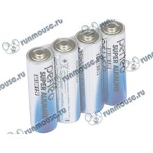 Батарейка Perfeo "Super Alkaline PF LR6 4SH" 1.5В AA (4шт. уп.) (oem) [129185]