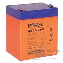 Delta HR 12-21W 5 А ч, 12В свинцово- кислотный аккумулятор