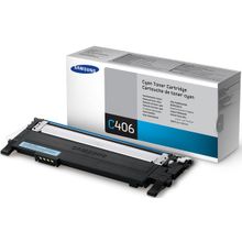 Тонер-картридж Samsung CLT-C406S Cyan  для  Samsung  CLX-3300 3305, CLP-360 365