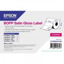 EPSON C33S045708 бумага самоклеющаяся глянцевая А6 4" (102 мм x 76 мм) 88 г м2, 1890 этикеток