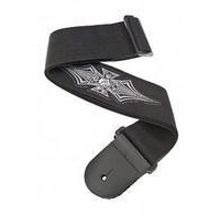 64P02 Patch Strap Ремень для гитары текстильный, рисунок "Iron Cross" Planet Waves