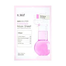 Маска для лица омолаживающая с коллагеном Soleaf Skin Solution Firming Mask Sheet 5шт