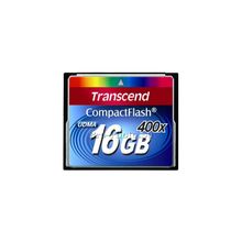 Карта памяти Transcend Compact Flash 16GB 400x