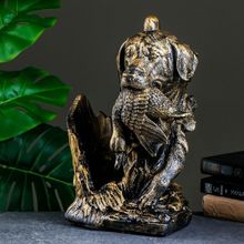 Подставка под бутылку Охота бронза, 45х25х35см