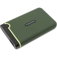 Накопитель  TRANSCEND StoreJet 25E   TS2TSJ25M3E   USB3.0 Portable 2.5" HDD 2Gb EXT (RTL)