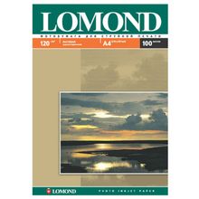 Фотобумага Lomond матовая односторонняя (0102003), A4, 120 г м2, 100 л.