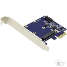 Espada Контроллер PCI-E, SATA3 1port int+ mSata 1port, ASM1061 PCIE020B 39882