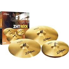Zildjian ZBT ROCK SETUP набор тарелок (14- Rock HiHats, 16- Rock Crash, 20- Rock Ride) с 20- чехлом для тарелок