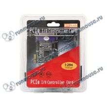 Контроллер LPT (1 внешн.) + COM (2 внутр. 9pin) STLab "I-294" (PCI-E x1) (ret) [98005]