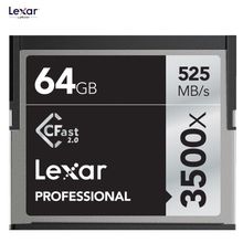 Карта памяти Lexar 64GB 3500X Professional CFast 2.0 525 - 445MB s  LC64GCRBNA3500