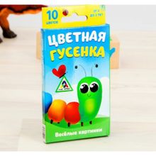 Игра развивающая "Цветная гусенка"