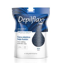 Синий пленочный воск в гранулах Depilflax Blue Film Wax 1000г