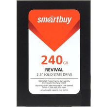 Tвердотельный накопитель Smartbuy SSD 240Gb Revival SB240GB-RVVL-25SAT3 {SATA3.0, 7mm}