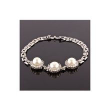 Бусики-Колечки Браслет Жемчуг "Витражи" арт. бп2860