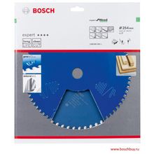 Bosch Пильный диск Bosch Expert for Wood 254х30-54T по дереву (2608644342 , 2.608.644.342)