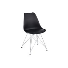 Tetchair Стул TULIP IRON CHAIR (mod.EC-123), черный