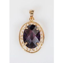 Кулон с аметистом "Греческий"