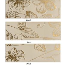 Керамическая плитка Domino Anya Dec Anya Gold Beige 3 вида рисунка декор 20х60