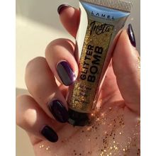 LAMEL PROFESSIONAL PROFESSIONAL Жидкий глиттер для макияжа INSTA Glitter Bomb | Ламель
