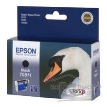 Epson C13T11114A10 C13T08114A  картридж для St.Ph. R270 R390 RX590 черный 480 стр. cons ink