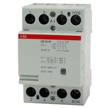 Модульный контактор ABB (ESB-63-40   63A AC   220В)